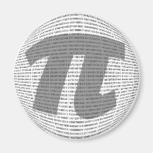 Π FRIDGE MAGNET