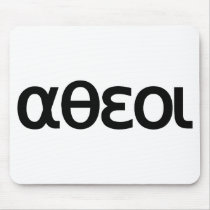 αθεοι (Atheoi) Mousepad