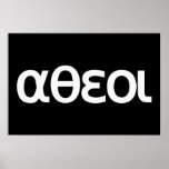 αθεοι (Atheoi) Posters
