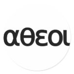 αθεοι (Atheoi) Stickers