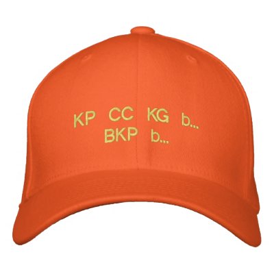 КП СС КГб... ВКПб... Embroidered Hat by mat033