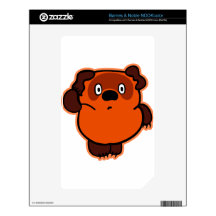 Русский мишка NOOK color decal