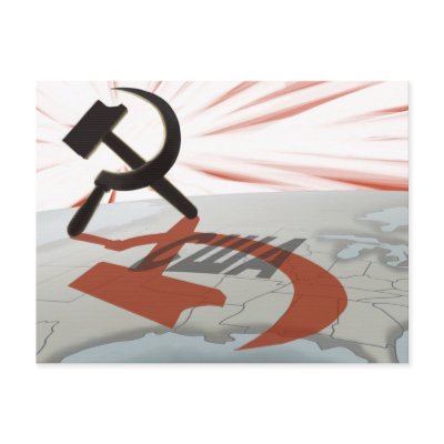 "США" Communist America Post Card by GraficoMagnifico