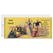 قاهرة يرقص بنات Cario Dancing Girls-Rack Card