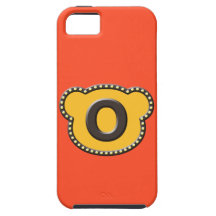 くまのヘッド頭文字O iPhone 5 COVERS