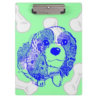 キャバリア・キング・チャールズ・スパニエル Cavalier King Charles Spanie Clipboard
