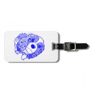 キャバリア・キング・チャールズ・スパニエル Cavalier King Charles Spanie Luggage Tag