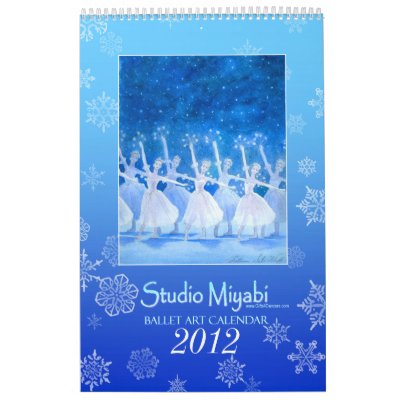 バレエアートカレンダー WALL CALENDARS by BalletBoutique