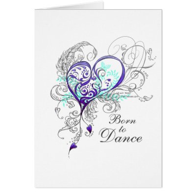 ボーン　トｳ　ダンス GREETING CARDS by BalletBoutique
