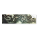 北斎の龍, 北斎 Hokusai Dragon, Hokusai, Art Bumper Stickers
