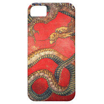 北斎の龍, 北斎 Hokusai Dragon, Hokusai, Japan Art iPhone 5 Case
