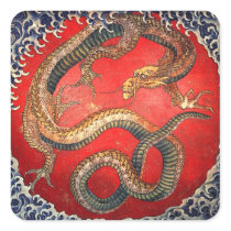 北斎の龍, 北斎 Hokusai Dragon, Hokusai Stickers