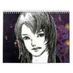 日本のかわいい女の子MANGA WALL CALENDARS