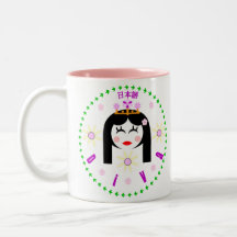 日本語 Diva Coffee Mug - Mood Swings
