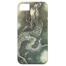 昇龍, 北斎 Mount Fuji and Dragon, Hokusai, Ukiyo-e iPhone 5 Covers