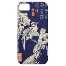 枇杷に鳥, 広重 Bird and Loquat, Hiroshige, Ukiyo-e iPhone 5 Covers