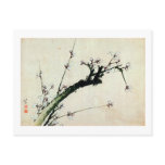 梅花, 北斎 Plum Blossoms, Hokusai, Ukiyo-e Post Card