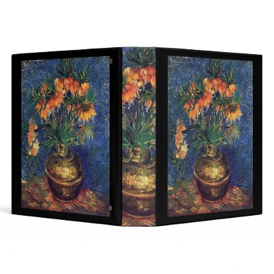 梵 高, Vincent Van Gogh 3 Ring Binder by ElineYin