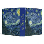 梵 高, Vincent Van Gogh 3 Ring Binders