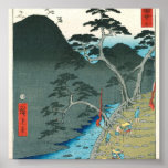 歌川広重 Hakone, Utagawa Hiroshige posters