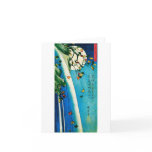 歌川広重 Moon Over Waterfall, Utagawa Hiroshige Greeting Cards