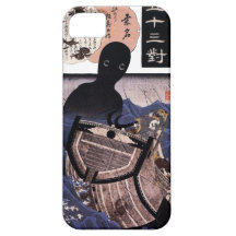 海坊主, 国芳 Japanese Sea Monster, Kuniyoshi, Ukiyo-e iPhone 5 Covers