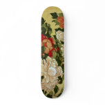 牡丹に蝶 Peonies Butterfly 葛飾北斎 Katsushika Hokusai Skateboards