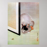 猫と蜘蛛, 東皐 Cat and Spider, Tōkō Posters