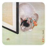 猫と蜘蛛, 東皐 Cat and Spider, Toko Square Stickers