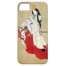 白拍子, 北斎 Shirabyōshi Dancer, Hokusai, Ukiyo-e iPhone 5 Cases