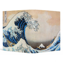 神奈川沖浪裏, 北斎 Great Wave, Hokusai Binders