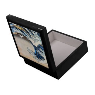 Great Wave, Hokusai, Ukiyo-e Keepsake Boxes
