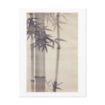 竹, 其一 Bamboo, Kiitsu, Japan Art Postcards