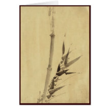 竹 Bamboo 葛飾北斎 Katsushika Hokusai Greeting Card