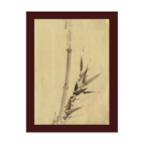 竹 Bamboo 葛飾北斎 Katsushika Hokusai Post Card
