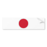 航空自衛隊の国籍マーク Nippon Roundel Flag of JASDF Bumper Sticker
