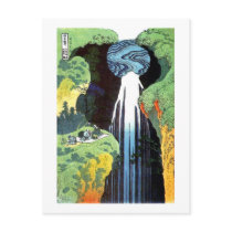 葛飾北斎の阿弥陀ヶ滝 Hokusai Amida Waterfall Postcards