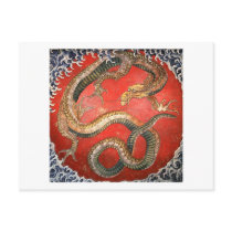葛飾北斎 Dragon Katsushika Hokusai Post Cards