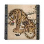 虎図, 若冲 Tiger, Jakuchu Magnet