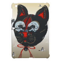貓與魚 Black Head ipad mini cases