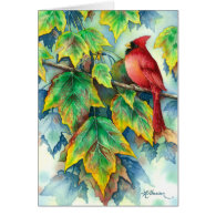 0004 Cardinal Sympathy Card