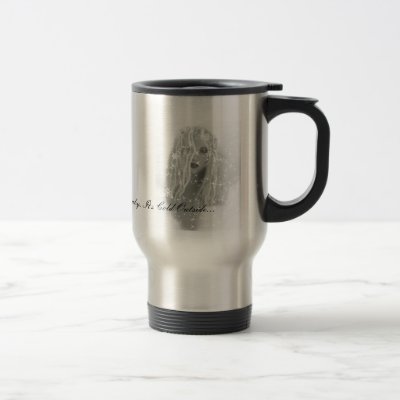 000898, Baby, It's Cold Outside... Mug by radgenius