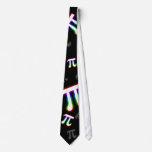 (001:12) Colorful Glowing Pi - Black Tie