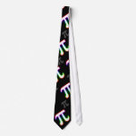 (001:13) Colorful Glowing Pi - Black Tie