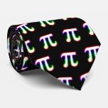 (001:14) Colorful Glowing Pi - Black Tie