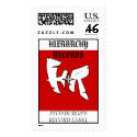 001 - HIERARCHY RECORDS POSTAGE (RED) postage by LYSTCORLEONE 001 - HIERARCHY RECORDS POSTAGE (RED) postage