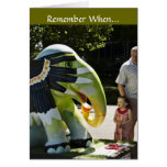 002022 Green Elephant Smiles: Greeting Card