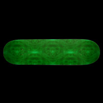 0028 (GREEN) Skateboard