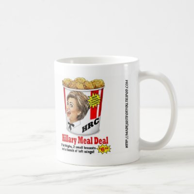 #0029 Hillary Meal Deal Mug by Made_Just_For_You