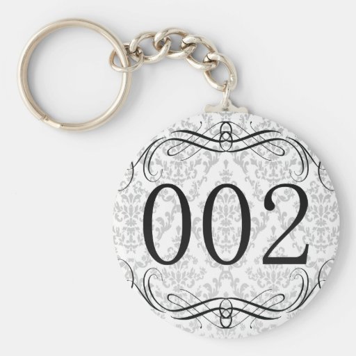 002 Area Code Keychains